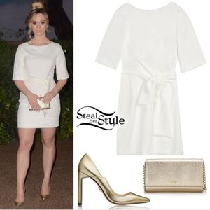 Alice and Olivia Virgil Tie-Waist Dress